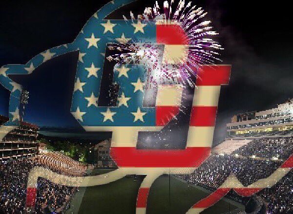 thechargebuffs's tweet photo. Happy Fourth of July!!! The Buffs are one thing that make this country great! https://t.co/mIfPcAIh11