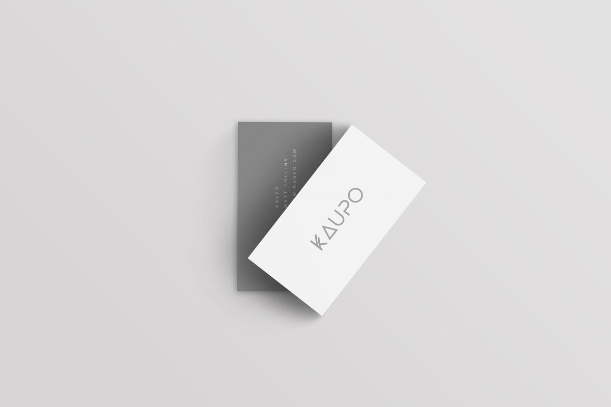 riarydesign's tweet photo. Kaupo Branding #brandidentity #logodesign https://t.co/mJuTdTZoee