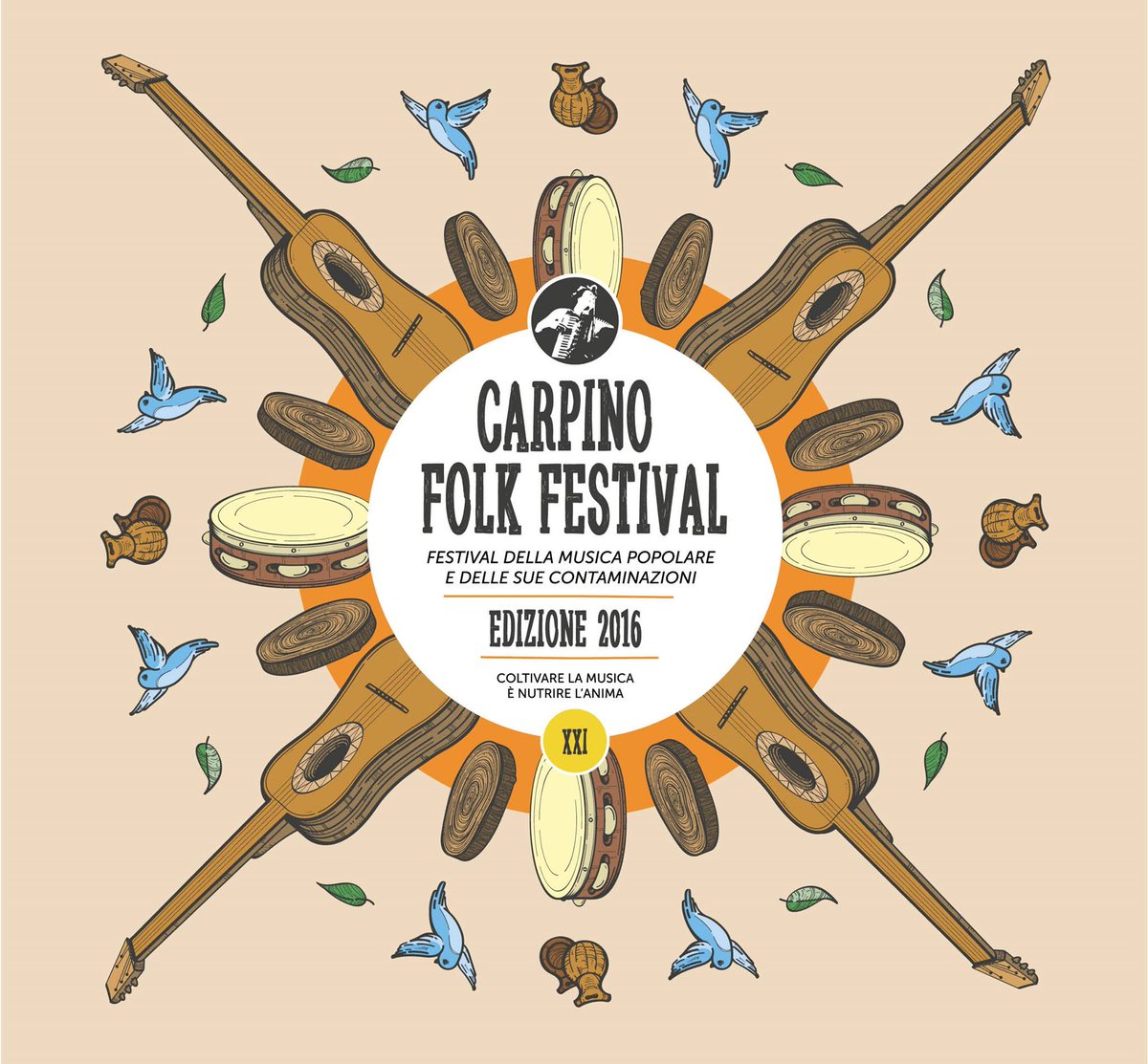 CarpinoFolkFest's tweet photo. #animacff CARPINO FOLK FESTIVAL 2016 - XXI EDIZIONE | COLTIVARE LA MUSICA È NUTRIRE L'ANIMA https://t.co/buQfGSopAS