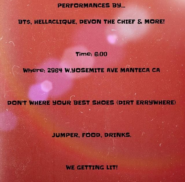 SirSTIXyicky's tweet photo. TODAY IF YOU IN THE AREA! &WANNA DRINK DIET SODA SLIDE! #HellaClique #WeDaTeek #Valleyfornia #FamCityLocals https://t.co/jq5GdZc4wW