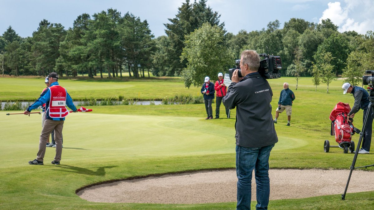 JacobBuchhave's tweet photo. Yesterday I filmed an international golf tournament with Richard Gaard and Kai Hartmeyer for TV Midt Vest 👌👍 #tvmv https://t.co/3a8fUf9I4o