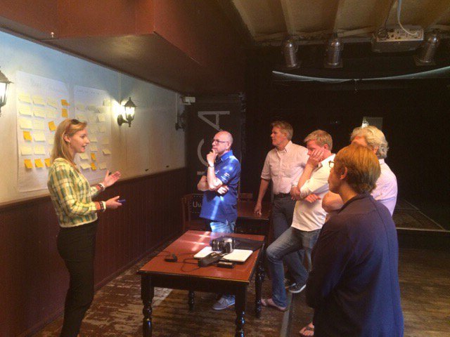 Intensieve brainstormsessie met  <a href="/StGemAlbr/">Gemeenschapsfonds</a> vor een nog betere begeleiding van burgerinitiatieven