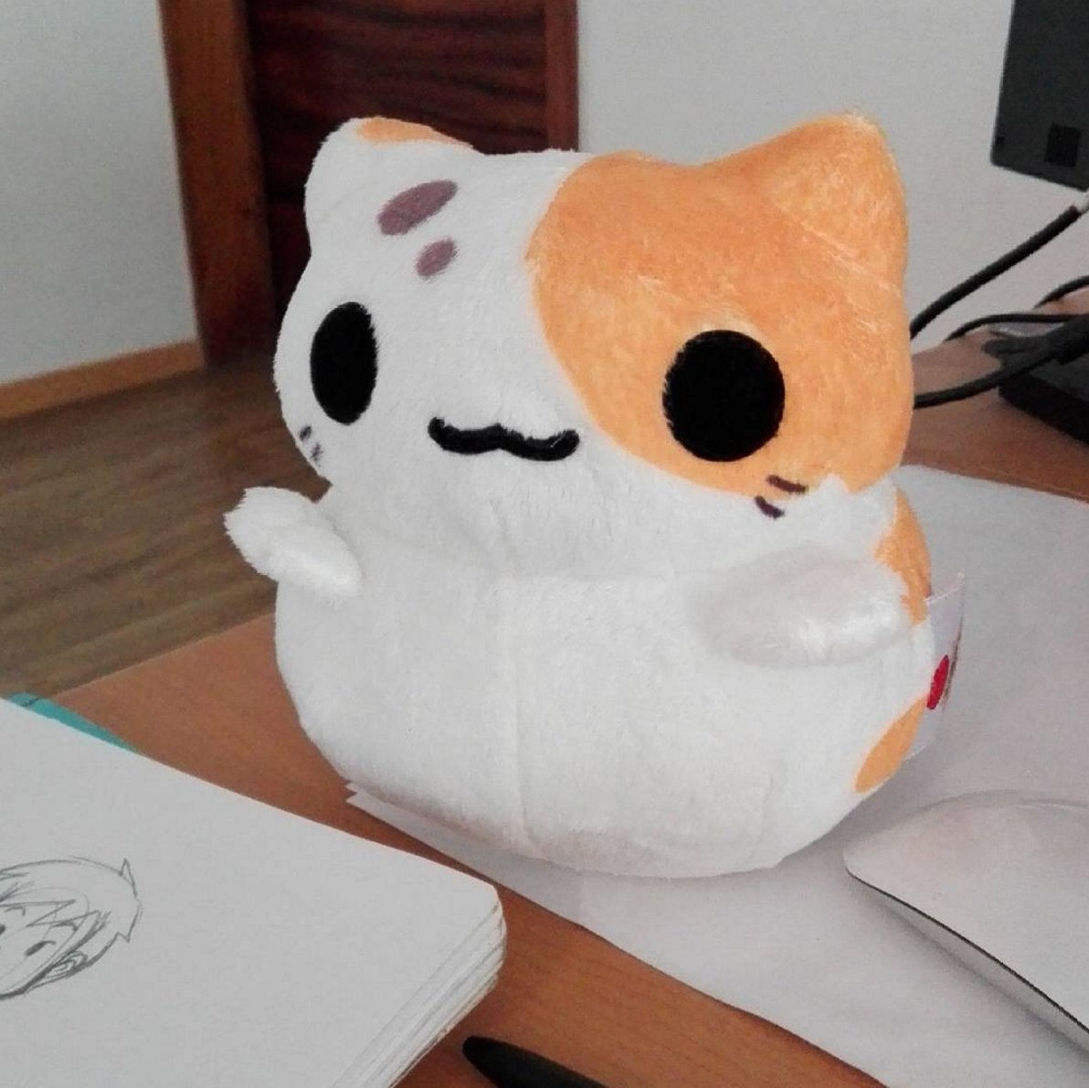 klepto cat stuffed animal