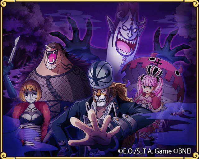 programmering10's tweet image. Found a Transponder Snail!
Shots of those Spooky guys at Thriller Bark!
bnent.jp/optc-den2e/ #TreCru