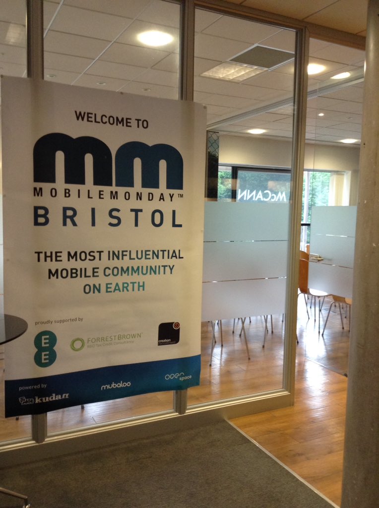 Mubaloo's tweet photo. Thrilled to be back at @McCann_Bristol for @MoMoBristol event on #Agile. Great mixture of people! #mobilecommunity https://t.co/M27jKN8uIu