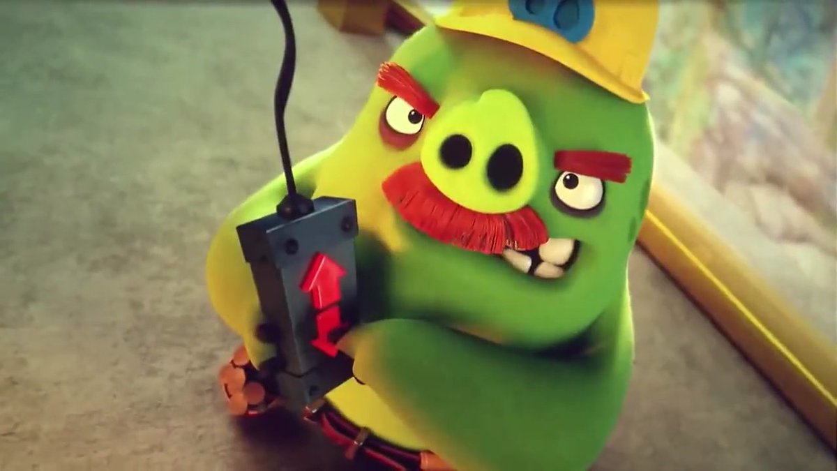 PigForeman's tweet photo. Let's take out!

The #AngryBirdsMovie character

You will die, eyebrows!

RT + Like https://t.co/vl6Nd7Tl4R