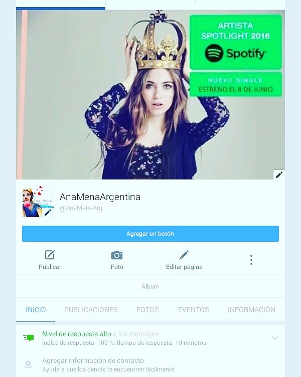 CFOAnaMenaARG's tweet photo. MG a la página de facebook♥ https://t.co/GOfRnmW4zo
