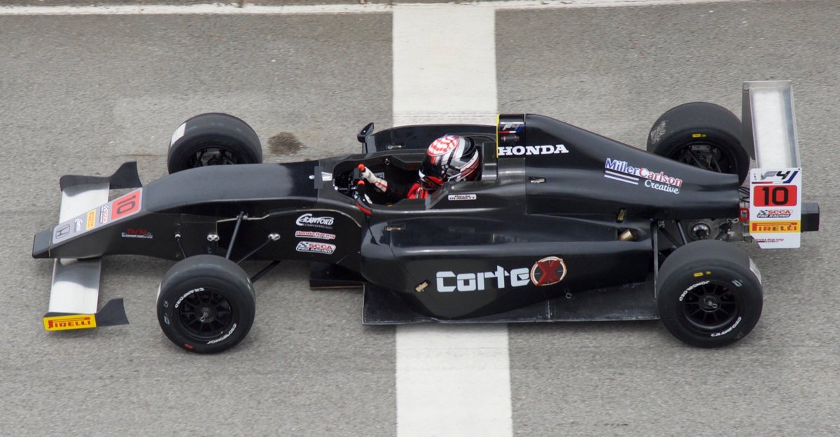 CortexSafety's tweet image. Congrats Davis Durrett with a top 10 in inaugural US Formula 4 race at MidOhio July3.@F4Championship @SCCAOfficial