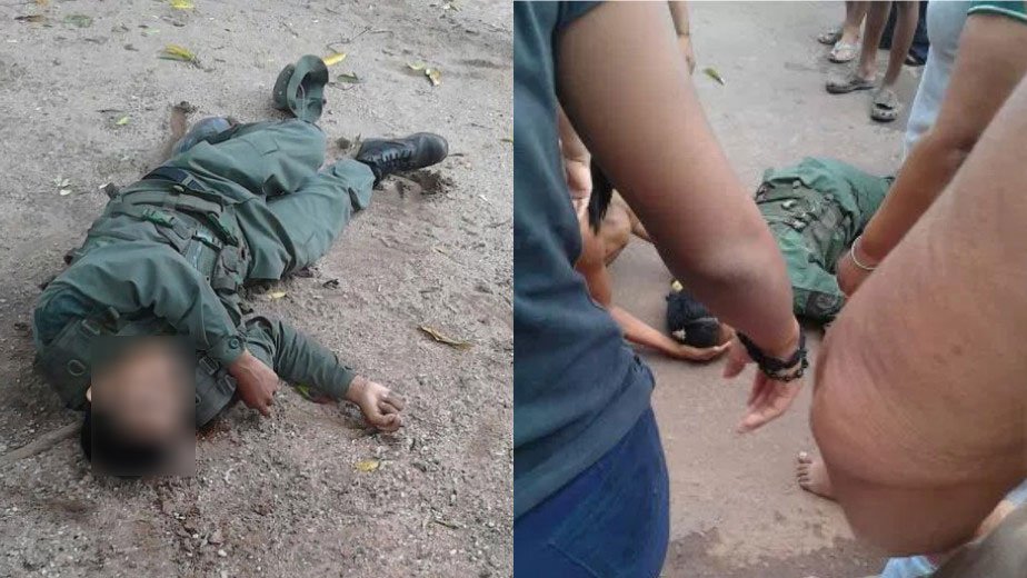 globovision's tweet photo. Asesinan a dos efectivos de la GNB para robarles los fusiles 
https://t.co/ke1oGr5eM8 https://t.co/QRG1XW5Dq0