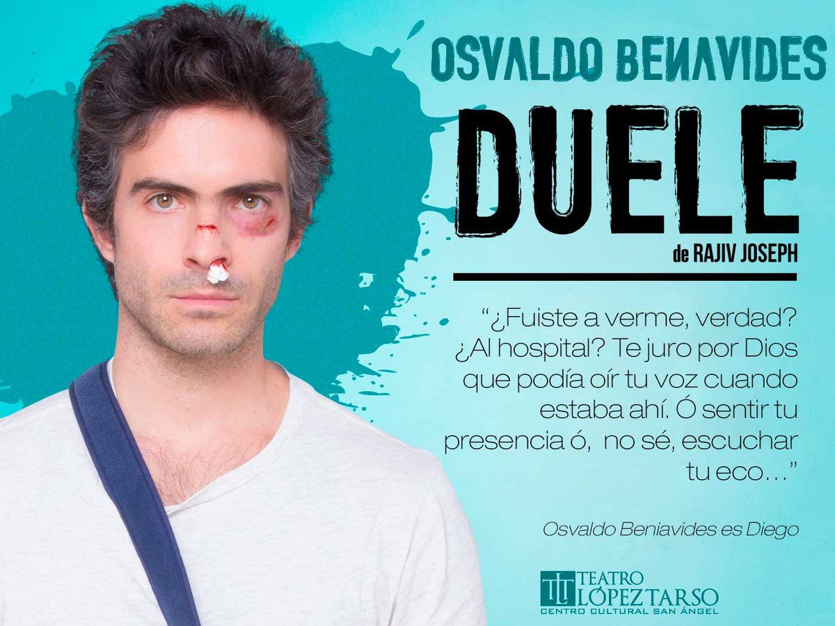 dueleteatromx's tweet photo. #Monterrey, el 13 y 14 de julio es día de Teatro con #Duele. ¡Apártenlo! No esperen al último día. ¡Imperdible! https://t.co/juuOYUjx8U