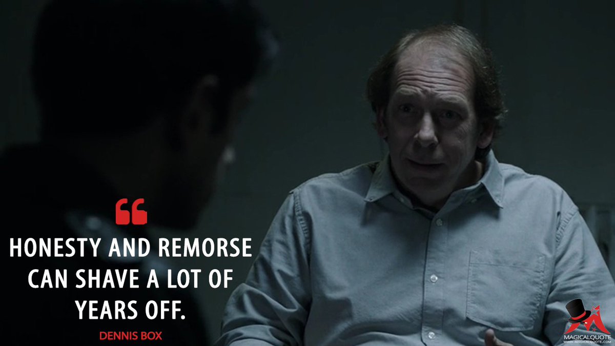 Magic2Quote's tweet photo. #DennisBox: Honesty and remorse can shave a lot of years off.
https://t.co/DA9GjWR7Zj
#TheNightOf https://t.co/VH0uWTPLZi