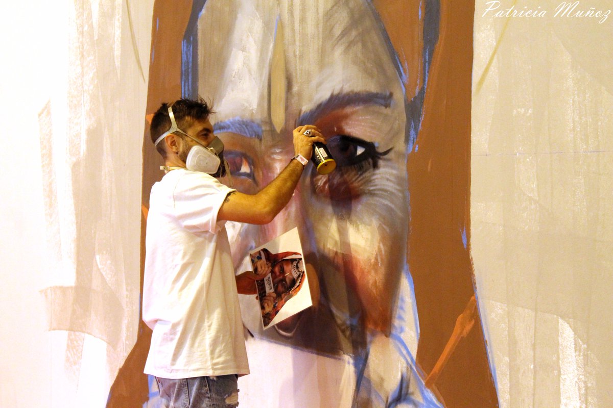 PatriciaMunozca's tweet photo. El arte de Sfhir en #Mulafest2016 @mulared @sfhir #arteurbano https://t.co/b6tKpkjEPd