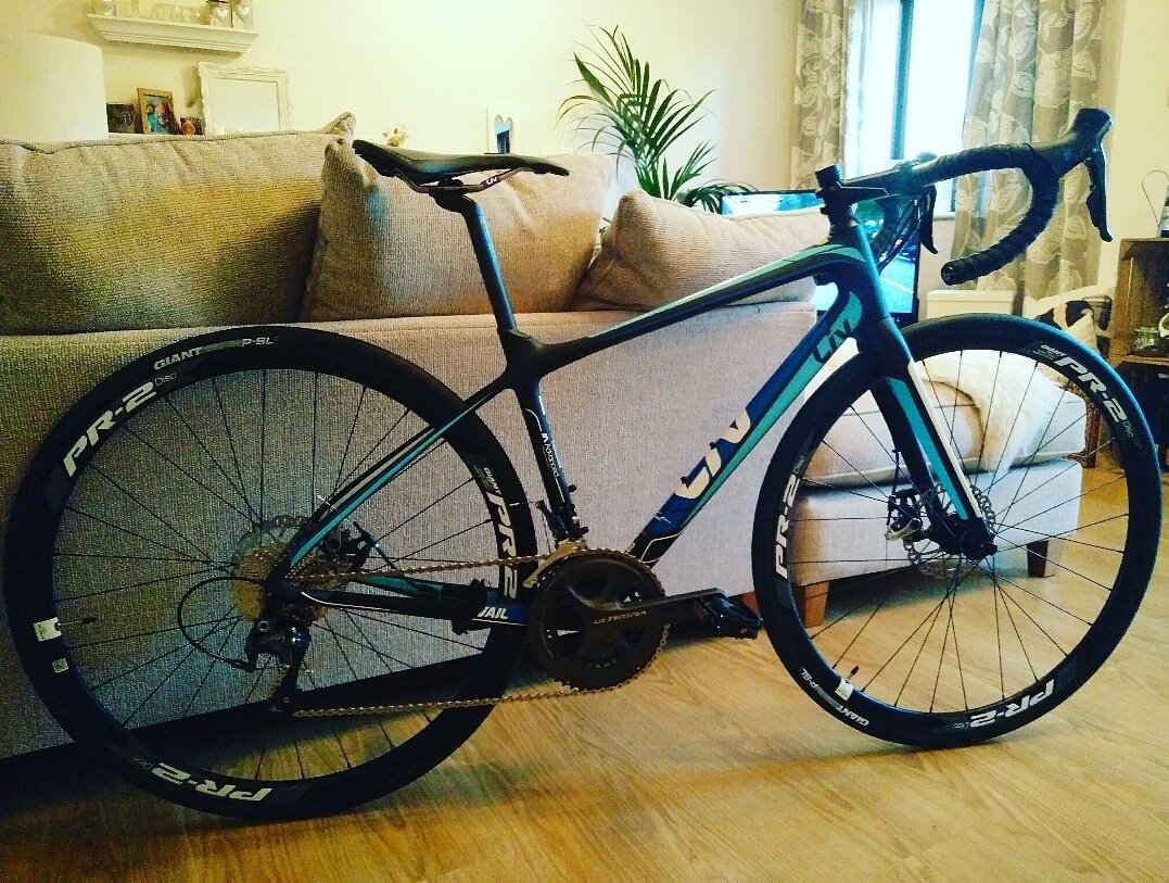 JessicaHayball's tweet photo. Beautiful new bike from @GiantLeamington #firstnewbike #cycling #livgiant #allmine 💙 🚴 https://t.co/YkN6AGR8t9