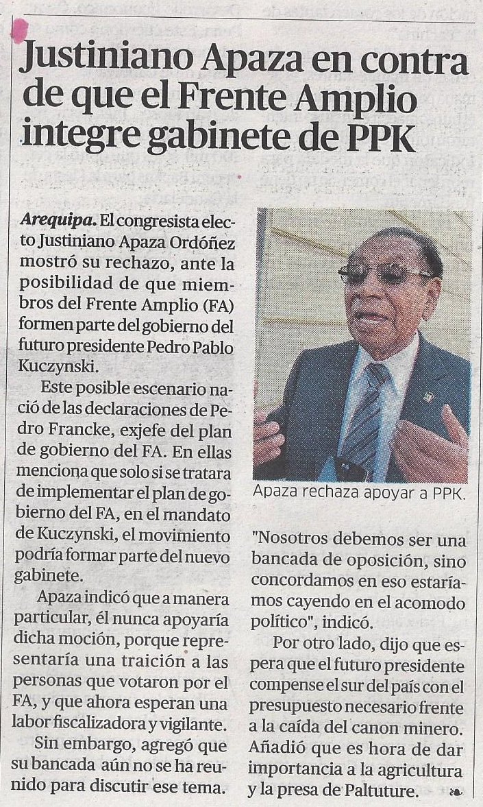 Justiniano Apaza Ordoñez tweet media