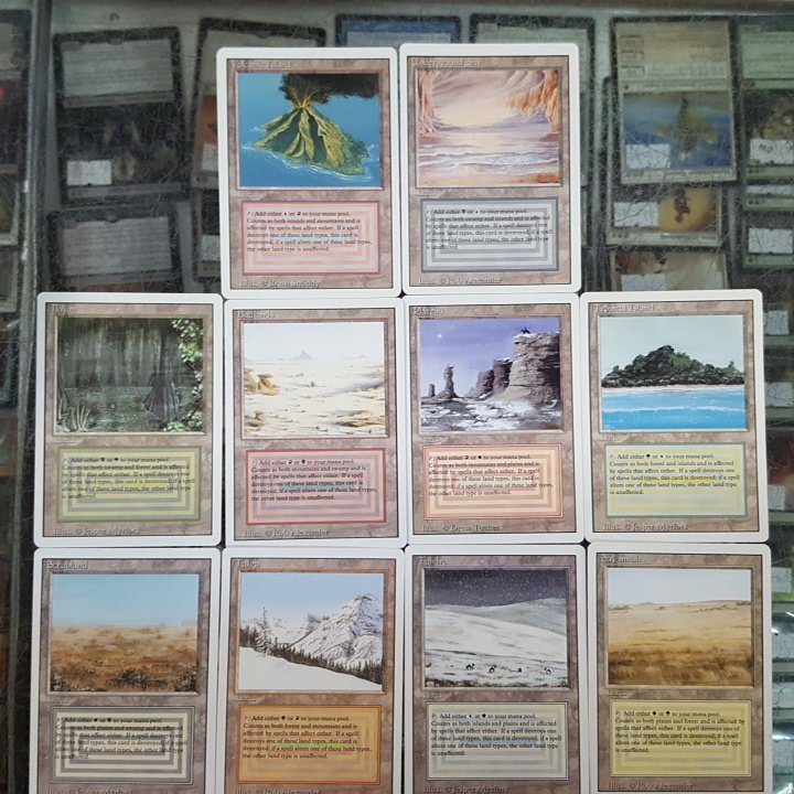 Invest in real estate w/ our #dealoftheweek! Get %10 off any dual land! #mtg #yyc #value #wotc #magicthegathering