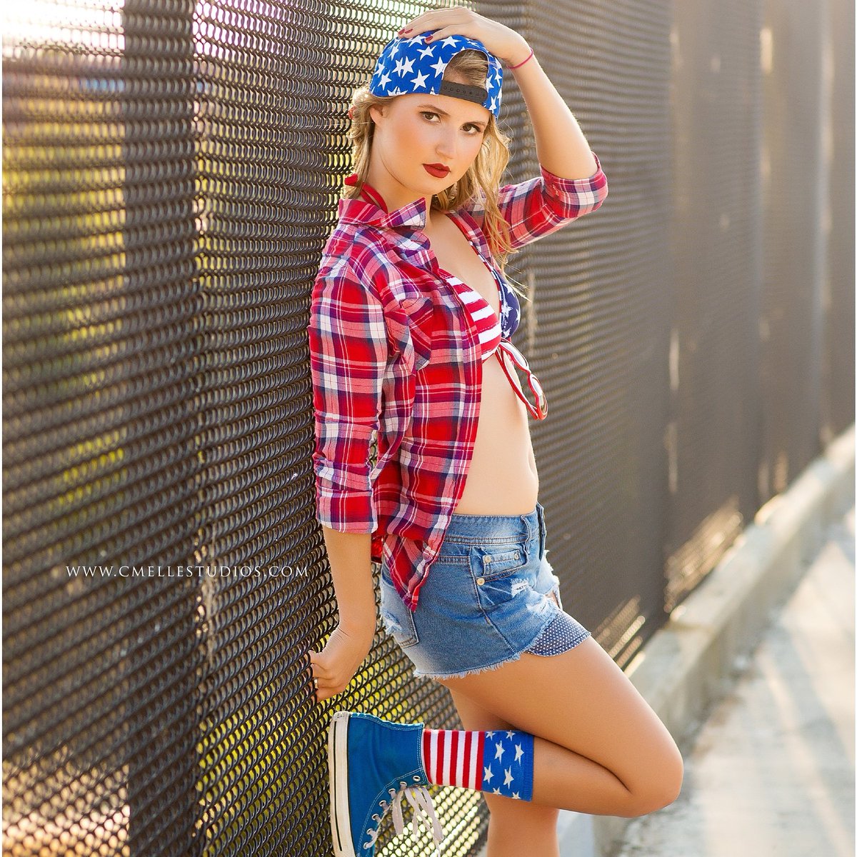 Happy 4th of July! Throw back go last year's Patriotic Model Shoot! Ayyyeeee!