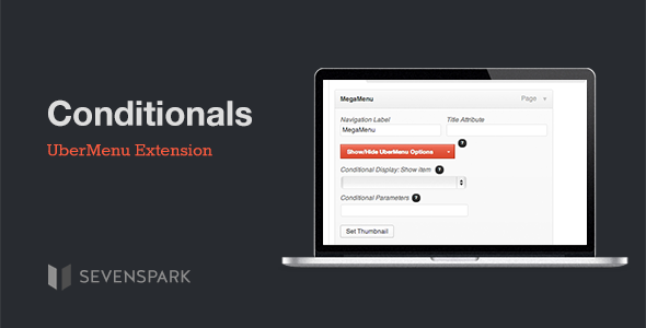 WpWarez's tweet image. #UberMenu - Conditionals #Extension ... - #Condition #Conditional #Display #Hide goo.gl/sG265i