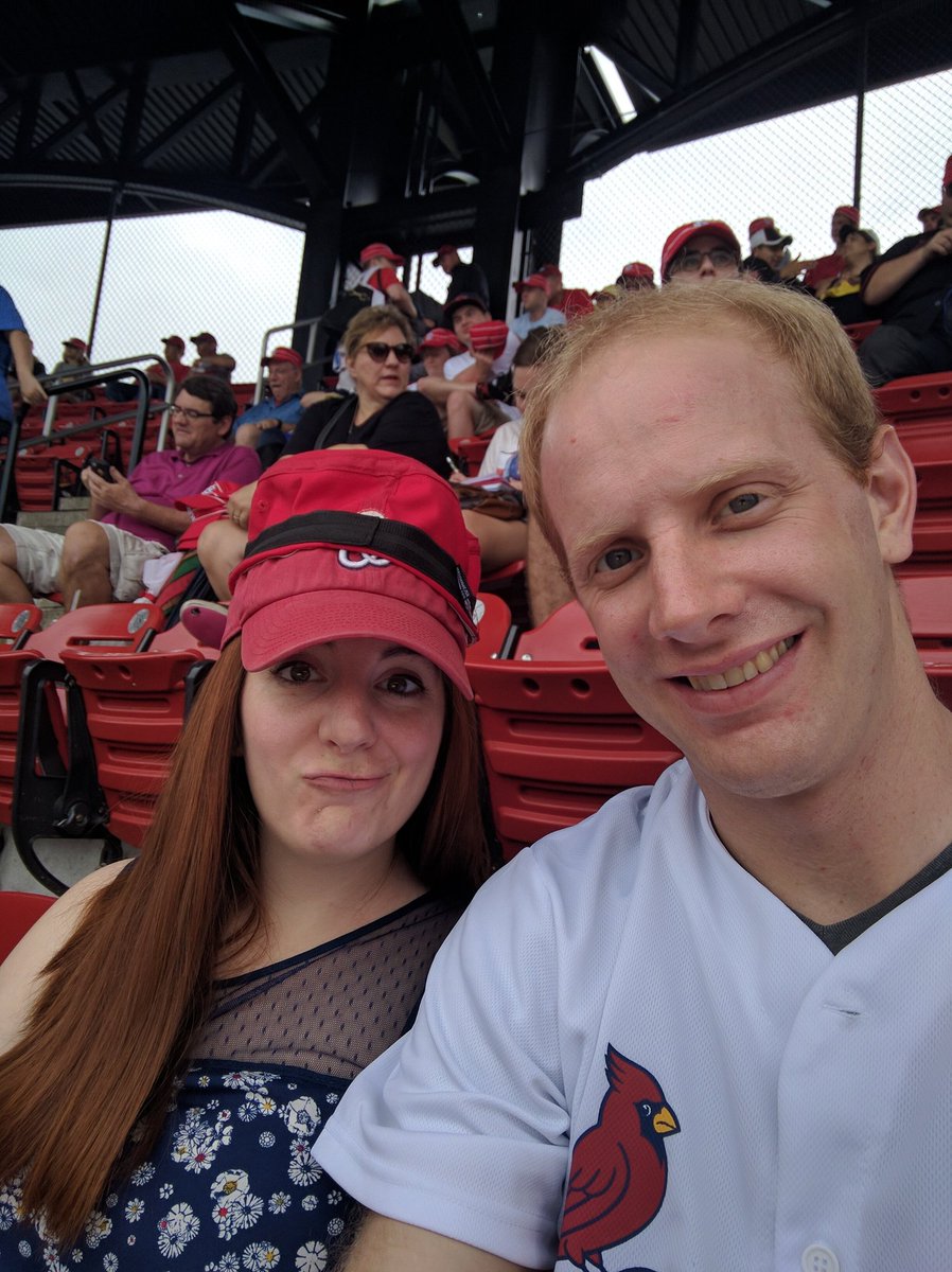 SWLinderman's tweet photo. Caroline can't wait to cheer on the #STLCards for July 4! https://t.co/fh5v17QyyD