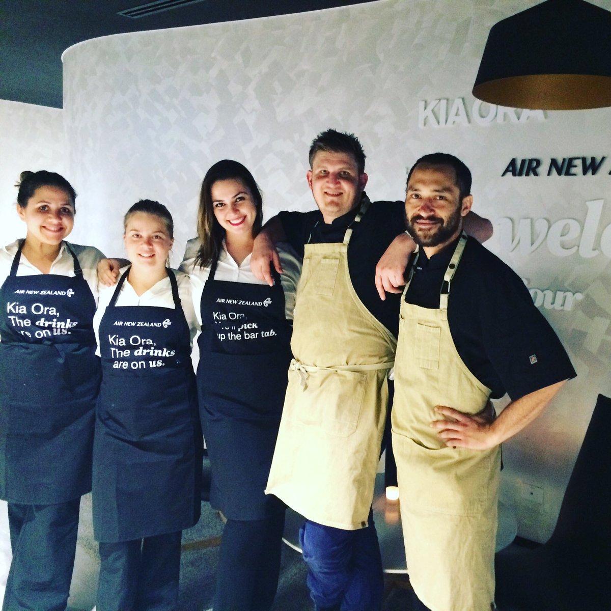 Catering || Last week me and my crew <a href="/DWLHospitality/">DWL Hospitality</a> had the pleasure of catering for <a href="/airnzaustralia/">Air NZ Australia</a> in Sydney.
