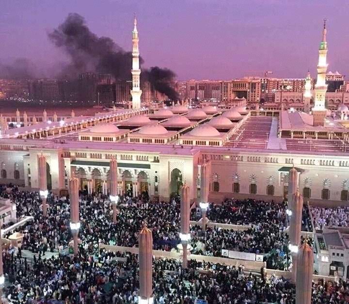 Terrorist has no religion!! 
#PrayForMadina