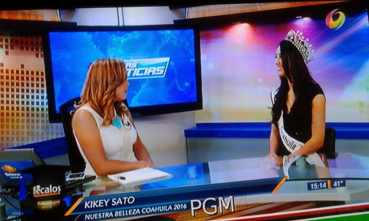 nmaspiedrasneg's tweet photo. @KikeySato Nuestra Belleza Coahuila en @pnlasnoticias con @ArandaK04 https://t.co/PTNFzZzs5U