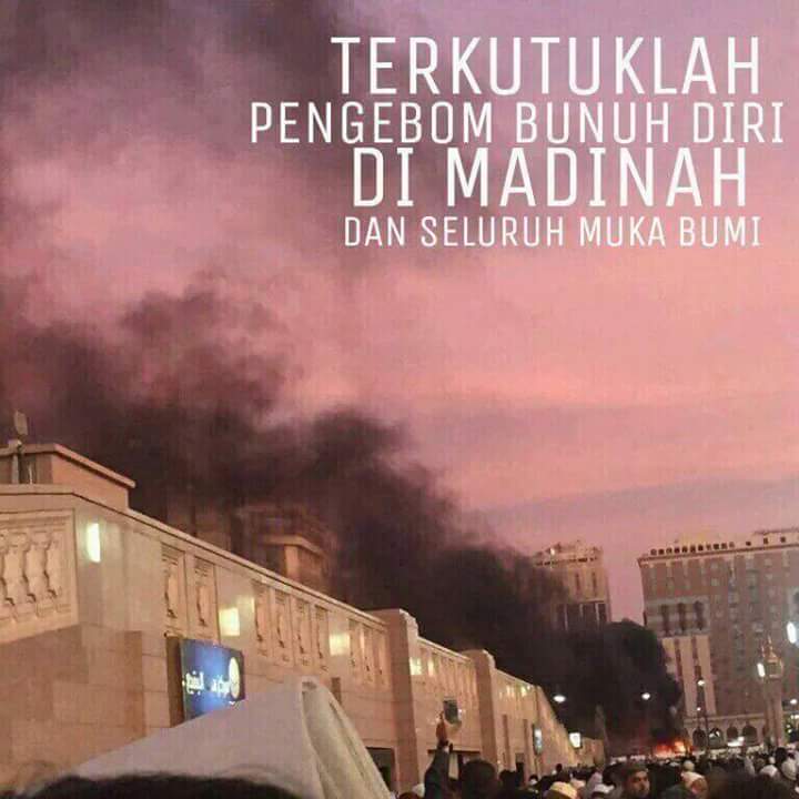 ToyotaLovers's tweet photo. Innalillahi wa innailaihi roji'un.
Semoga Allah SWT melindungi saudara2 yg di Madinah.
#prayforMedina
#PrayForMadina https://t.co/WXDRQ61fKv