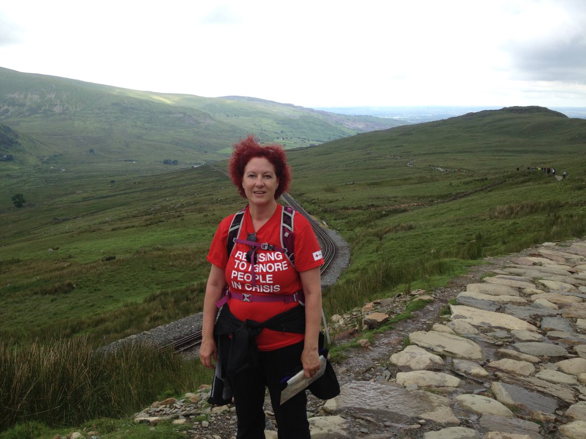 SoulspaceWales's tweet photo. @PlasyBrenin @BritishRedCross Done the walk, have the Tshirt! https://t.co/OztORvz5u5 #Snowdon #trek #stayMindful https://t.co/vsrDP9bmPg
