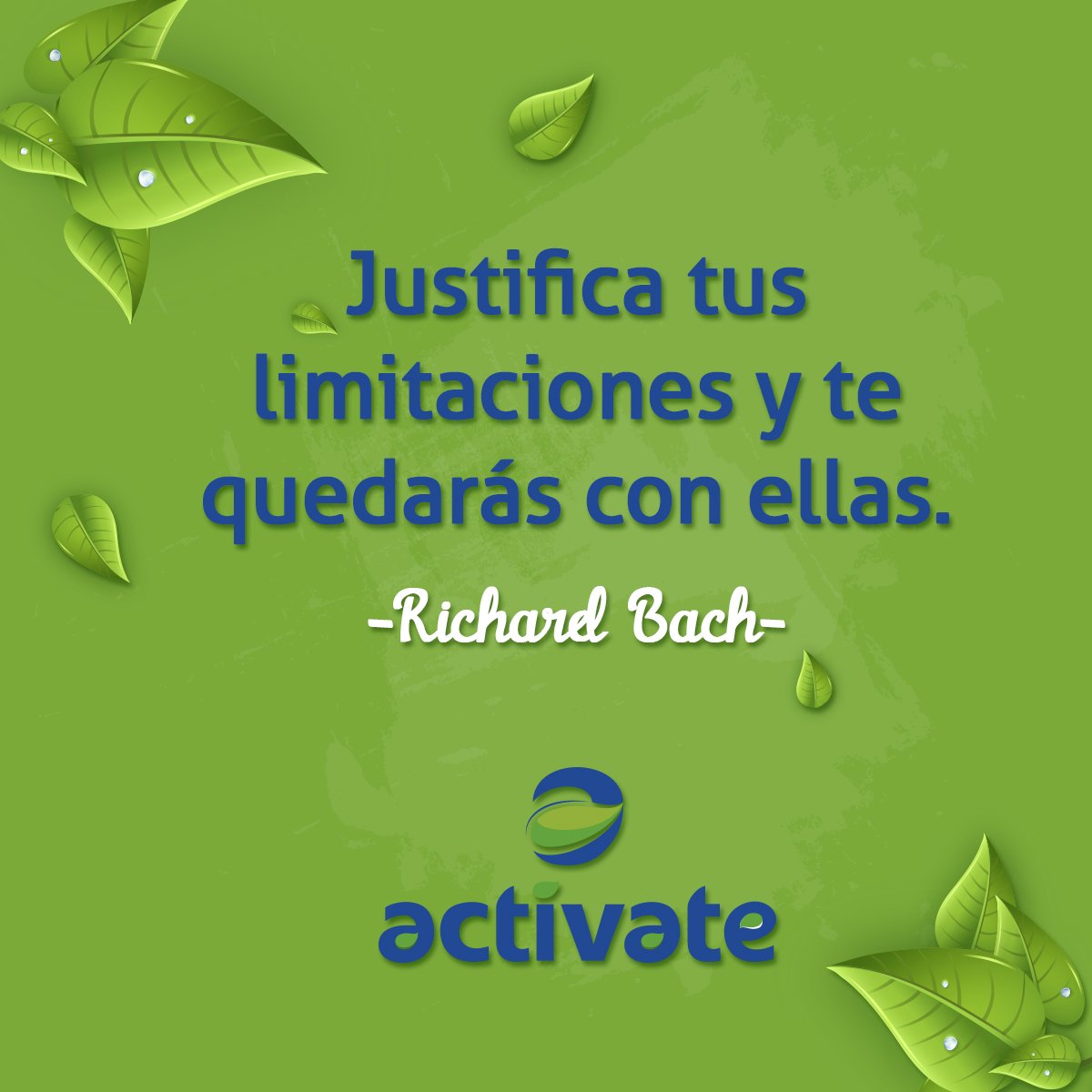 ActivateNatural's tweet photo. No existen limitaciones salvo las que nos creamos nosotros mismos #Activate #DeFormaNatural #FlordeJamaica #fb https://t.co/ytUhegZ38c