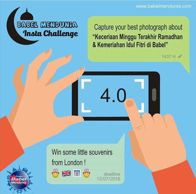 [EVENT] Check our facebook and instagram for detail. 😉

#BabelMendunia #BabelMenduniaInstaChallenge4