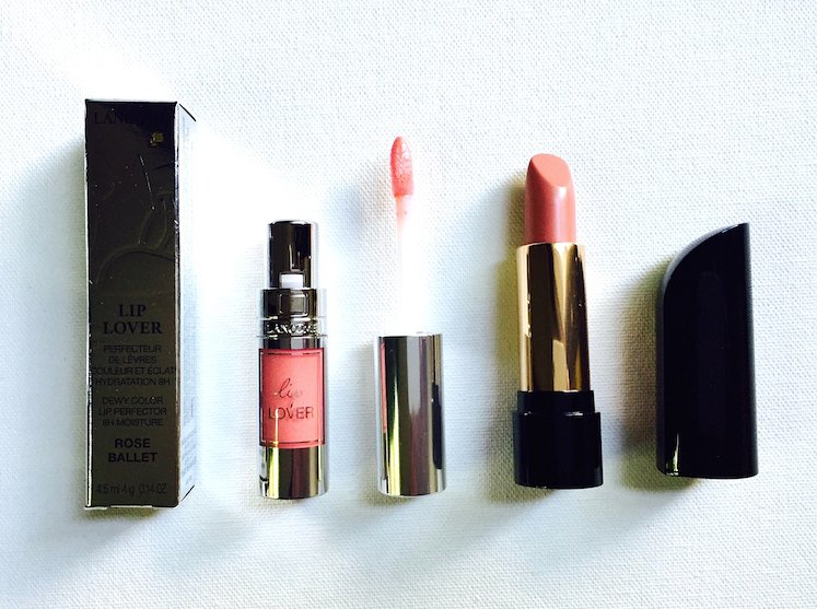 I'm giving away Lancome's LipLover in Rose Ballet &amp; lipstick in Beige Mirage! To enter RT &amp; follow <a href="/davelackie/">dave lackie</a>