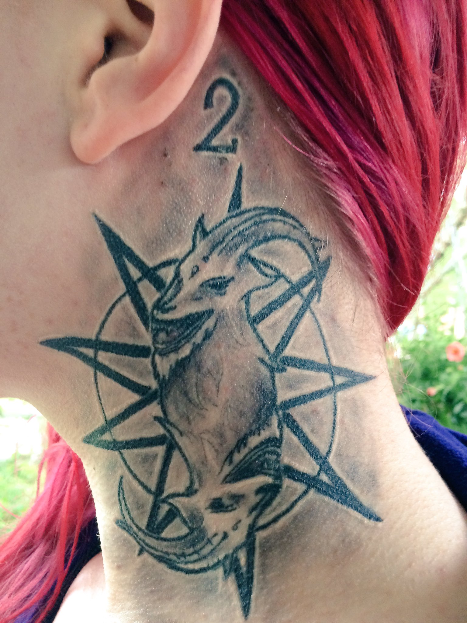 Slipknot Temporary Tattoo Sticker  OhMyTat