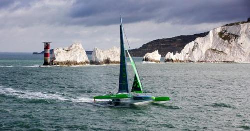 Round the Island Race - Hazards of the course  sail-world.com/146144