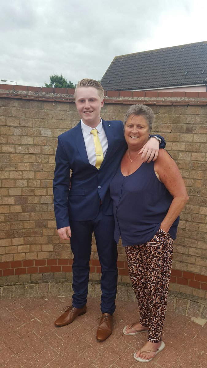 My Mum &amp; Tom......how he loves his Nan.xx Very Proud