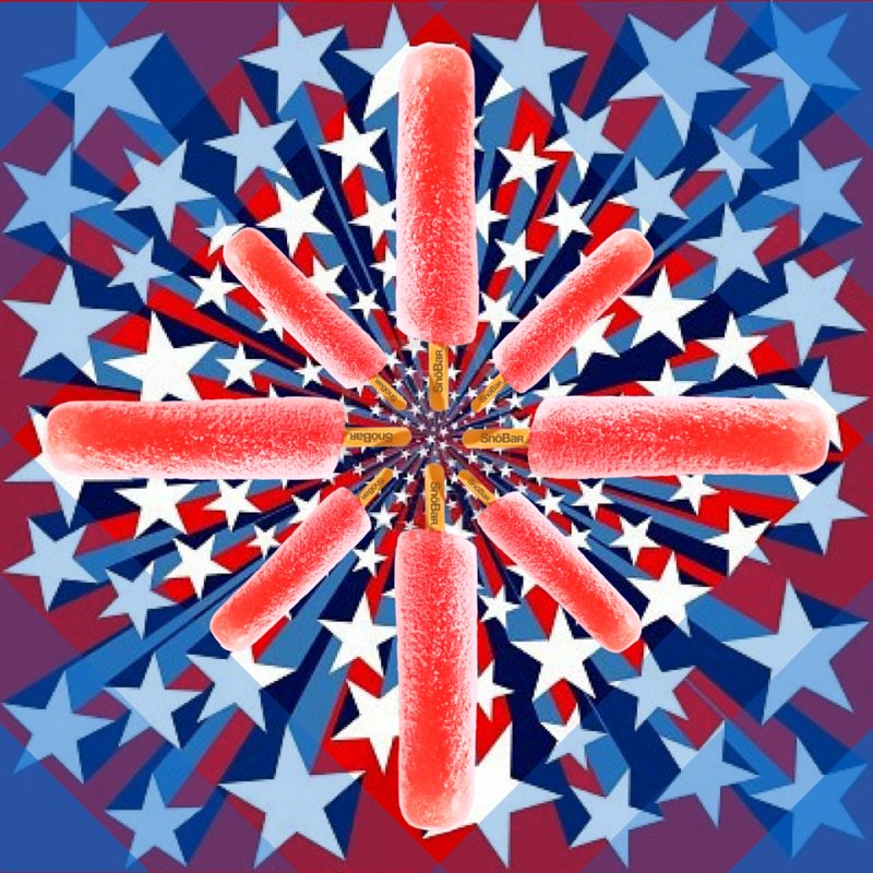 SnoBarTweet's tweet photo. Happy #4thofJuly! What better way to celebrate than with an alcohol infused ice pop! How are you celebrating today? https://t.co/J6el0QaZXk