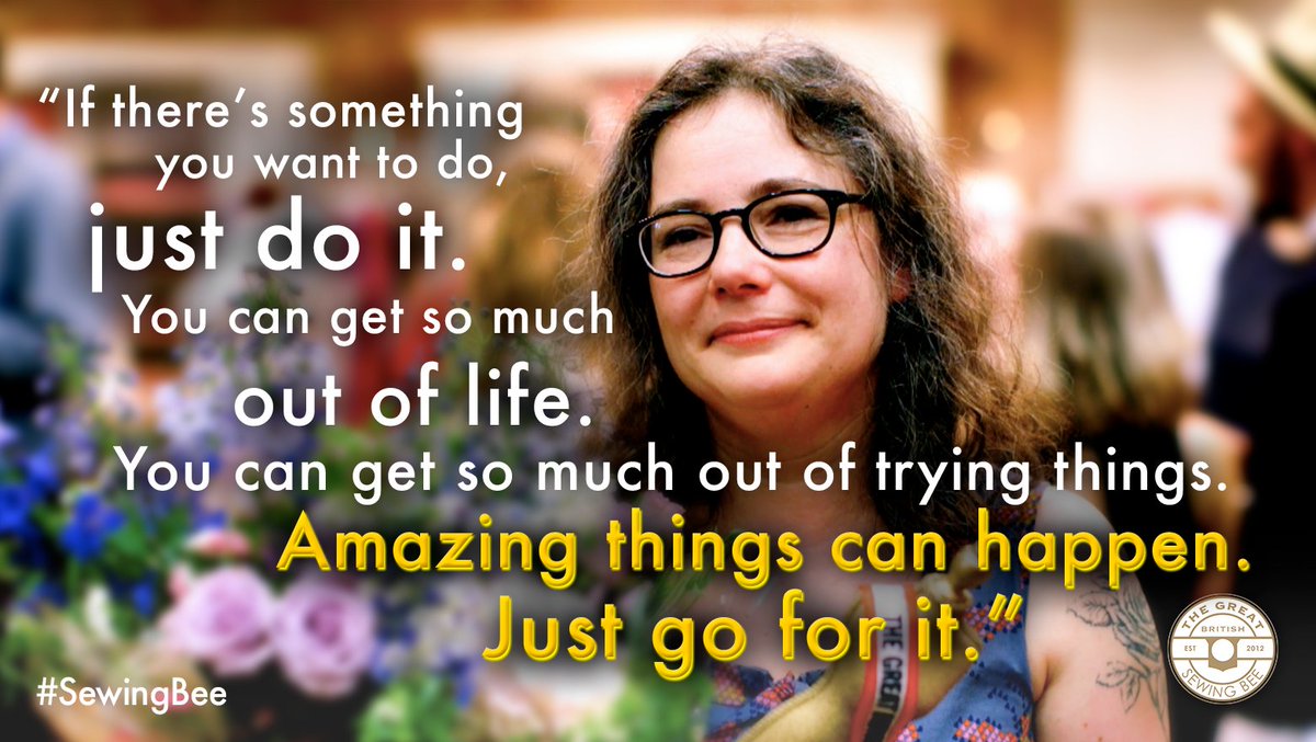 She went for it and she won it. Congratulations, Charlotte – this year’s #SewingBee winner!