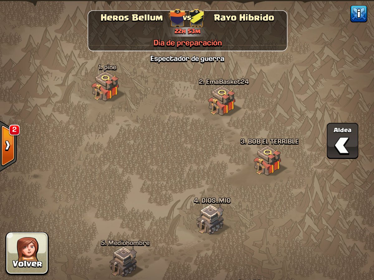 Wooohoo! Habemus Bellum🙌. Esta vez nada más y nada menos que vs Rayo Híbrido👊. Una buena guerra se aproxima. #GOHB🌳