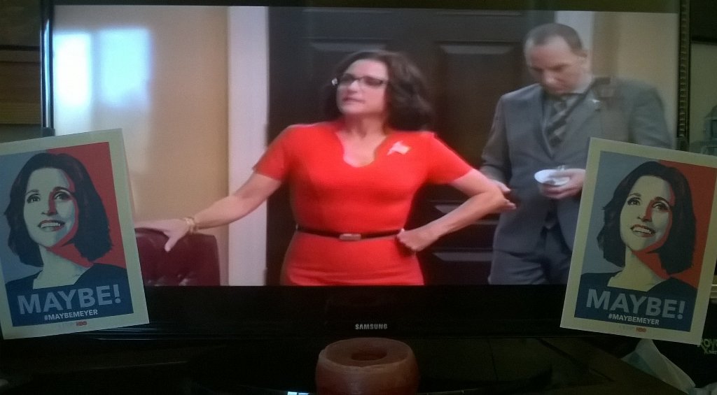 Fam4Fun's tweet photo. @VeepHBOEnjoying this #VEEP #MaybeMeyer Meyerathon. #ThankYou @HBO! @DavidHMandel Happy 4th of Julia #Veeples! https://t.co/fVoHUaAAyv