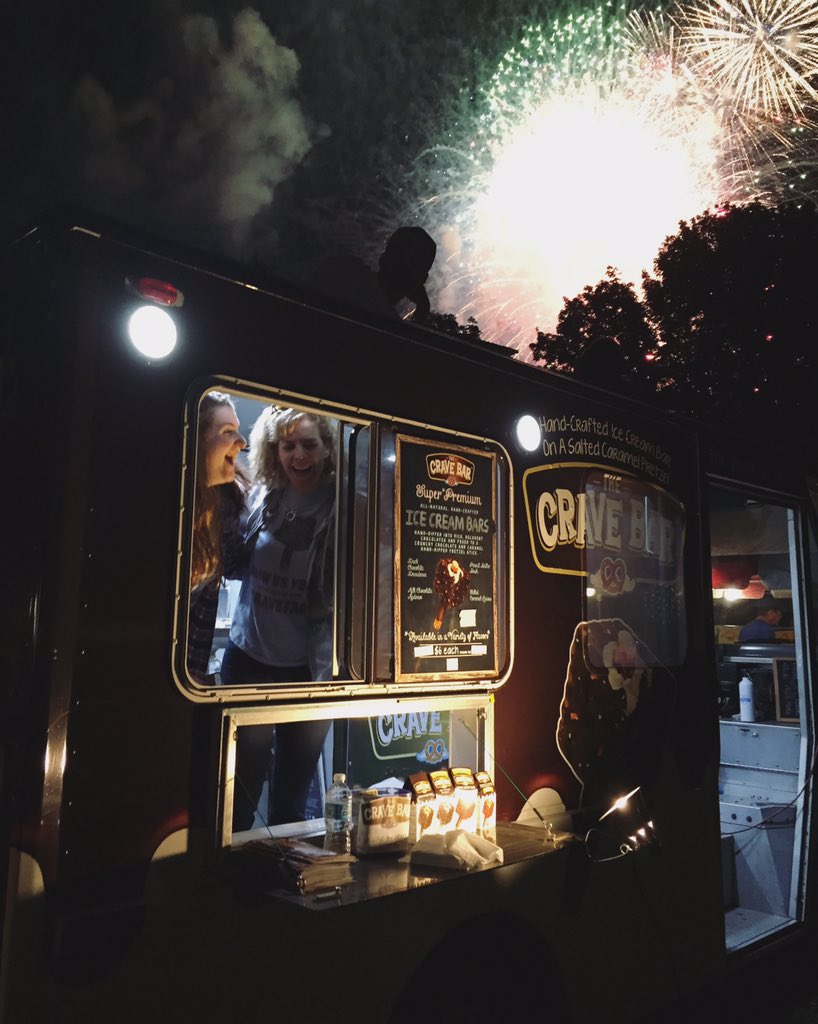 TheCraveBar's tweet photo. Happy 4th from The Crave Bar! Catch us on Illinois between Navy Pier and the Metra for a pre or post fireworks treat https://t.co/PDTOOs466g