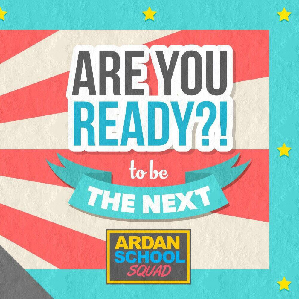 Coming soon!
#ArdanSchoolSquad2016