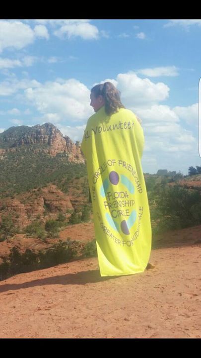 "Just making my Friendship Circle mark..." 
Thank you, #1 Volunteer Mina Jaffe, for sending us this photo! Are you …