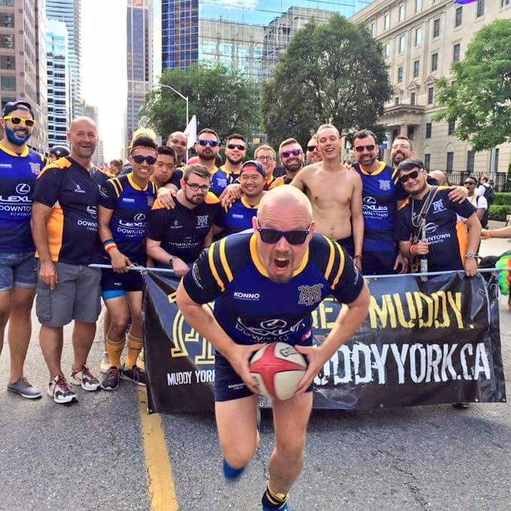 MuddyYorkRFC's tweet photo. We love this shot from #PrideTO via @OutSportToronto #rugby https://t.co/6PTjTPUOTH