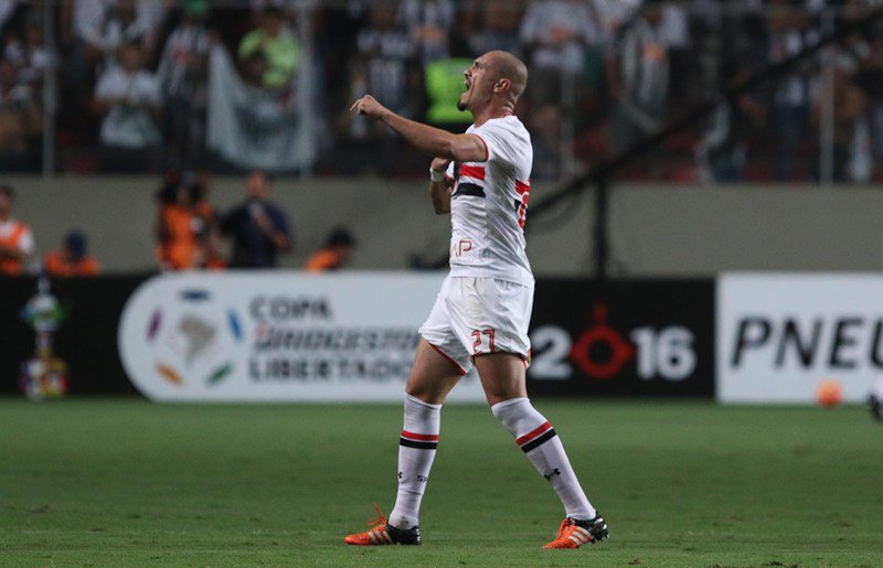 SaoPauloFC's tweet image. Maicon e a sede de fazer história na Libertadores! spfc.vc/29pshwA