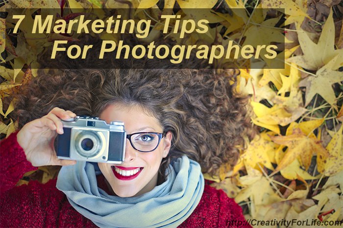 CreativityU's tweet photo. 7 Marketing Tips for Photographers - Use Your Creativity, Not $$ https://t.co/c2IpLC840t https://t.co/z1GdvbtScj