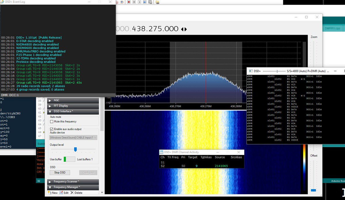 EA4GKQ's tweet image. Enjoy our hobby #dmr #mmdvmhost #arduinodue #zum #raspberry