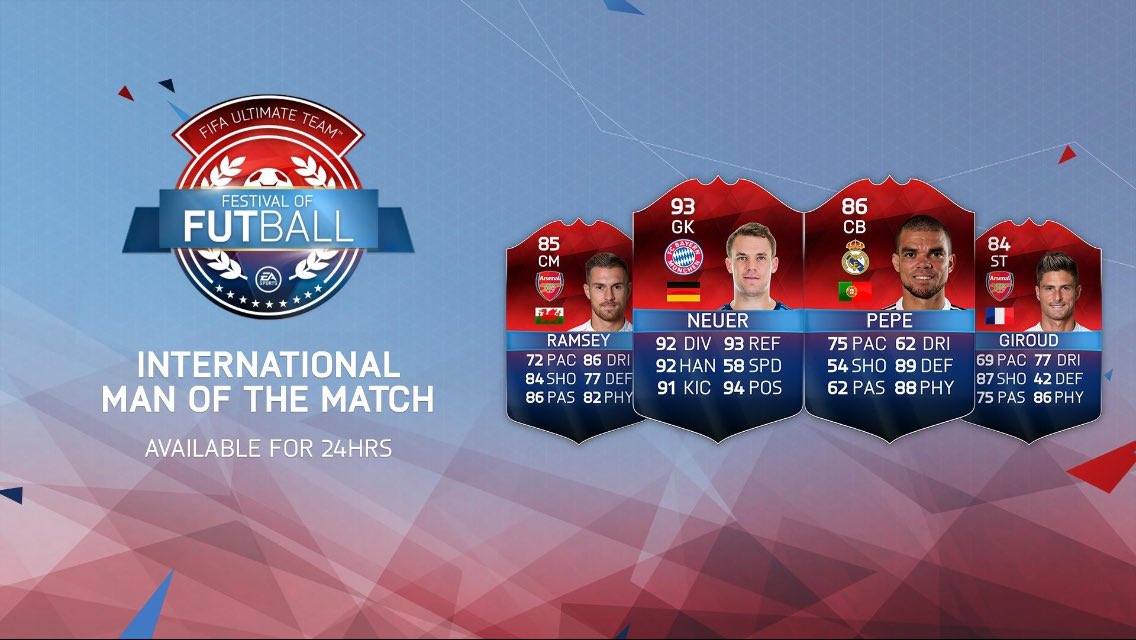 hashtagutd's tweet image. RT this tweet &amp;amp; follow us for a chance to win any 1 of these 4 iMOTM on FIFA 16 Ultimate Team! Winner chosen Friday.