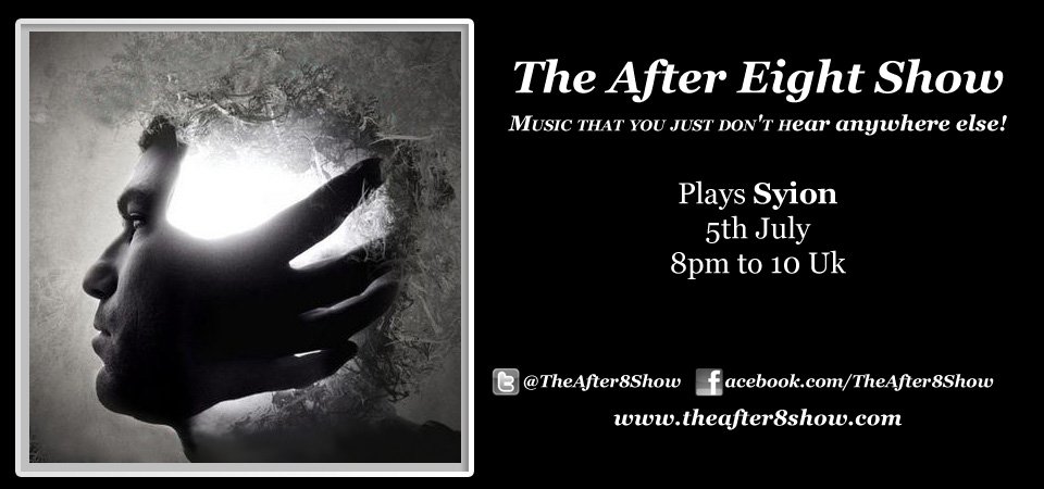 Syion2020's tweet photo. After 8 Show plays #Syion on the evening shift tuesday @TheAfter8Show https://t.co/sIIuyqbUIl