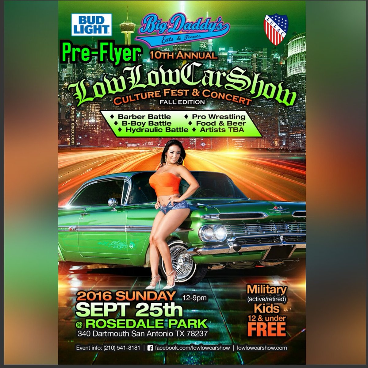 EarlThePearl210's tweet photo. #PreFlyer #LowLowCarShow #FallEdition #StayTuned #MajorArtists #TheGreatestCarShowOnEarth #SanAntonioTx SOUTH TX! https://t.co/XmauQ7kGeF