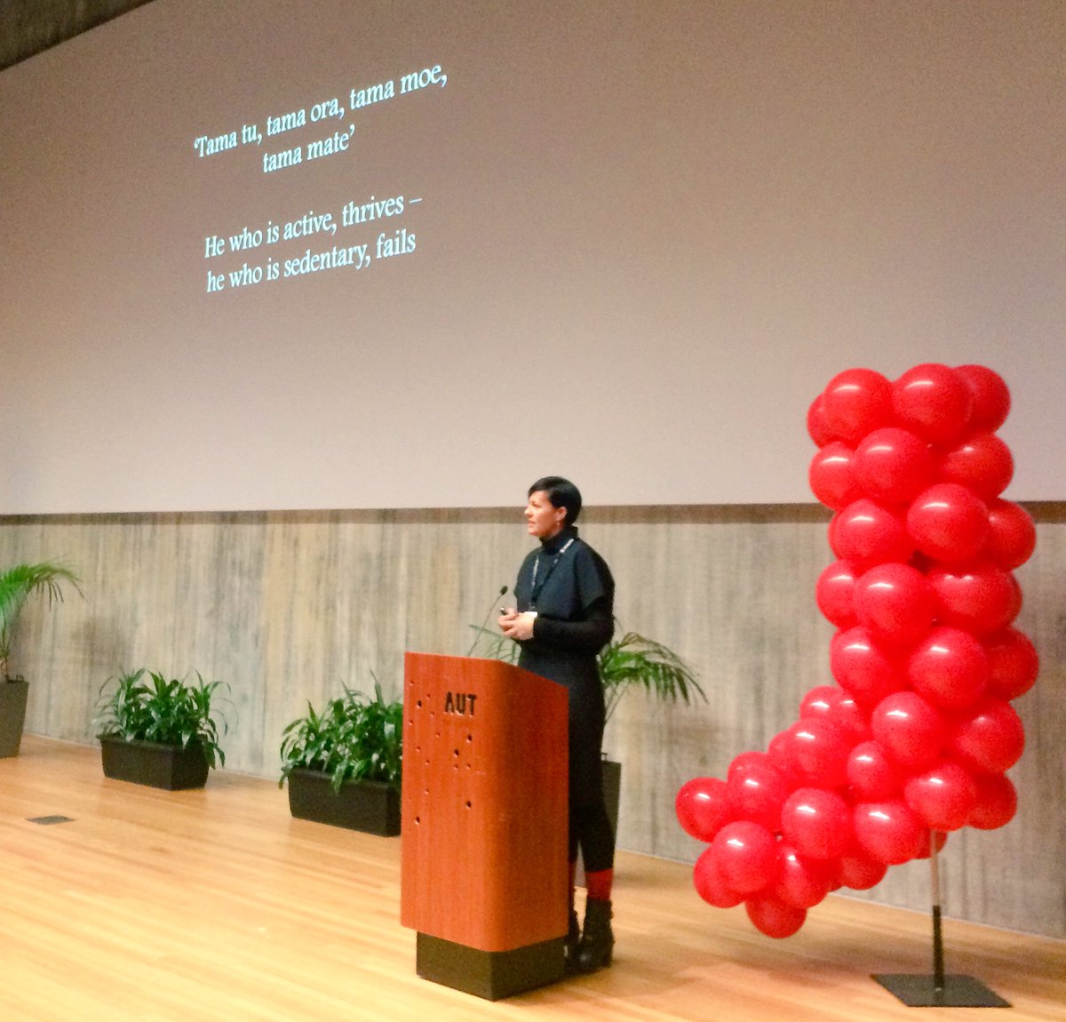 ShellMcThomasNZ's tweet photo. Live hearing about the real @RachelTaulelei #InspireAtAUT #believeyoucan https://t.co/TBhadtMW1o