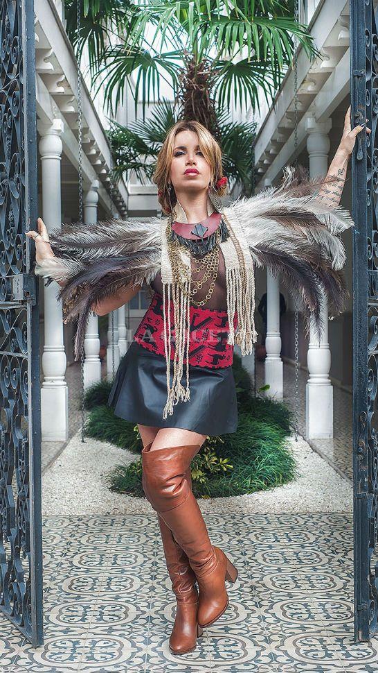 Me gusta la conexión con la gente que entiende la moda desde el arte, como #RoxanaLiendro ✨ liiiinda! <a href="/LaGacetaSalta/">La Gaceta Salta</a>