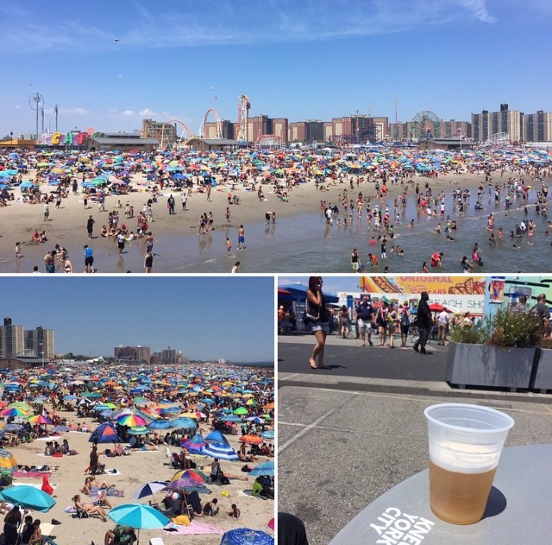 kneu77's tweet photo. Happy 4th from the big CI #ConeyIsland #NathansHotDogEatingContest #July4th #amwriting #kneu #brooklyn #vapelife https://t.co/bxiJ2NkSwj